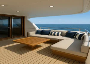 yacht outdoor living